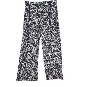 Jessica London Women's Floral Wide-Leg Pants Size 12